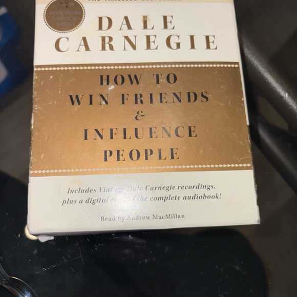 Dale Carnegie How to Win Friends and Influence People  CD set - Picture 1 of 3